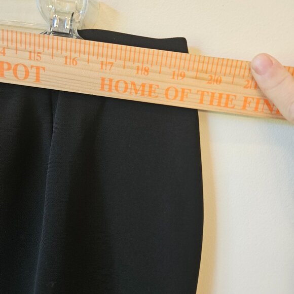 Jones Studio Womens Black Dress Pants Size 18W Polyester Blend Elastic Back Slac - Picture 2 of 9